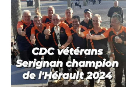 CHAMPIONS DE L'HERAULT VETERANS